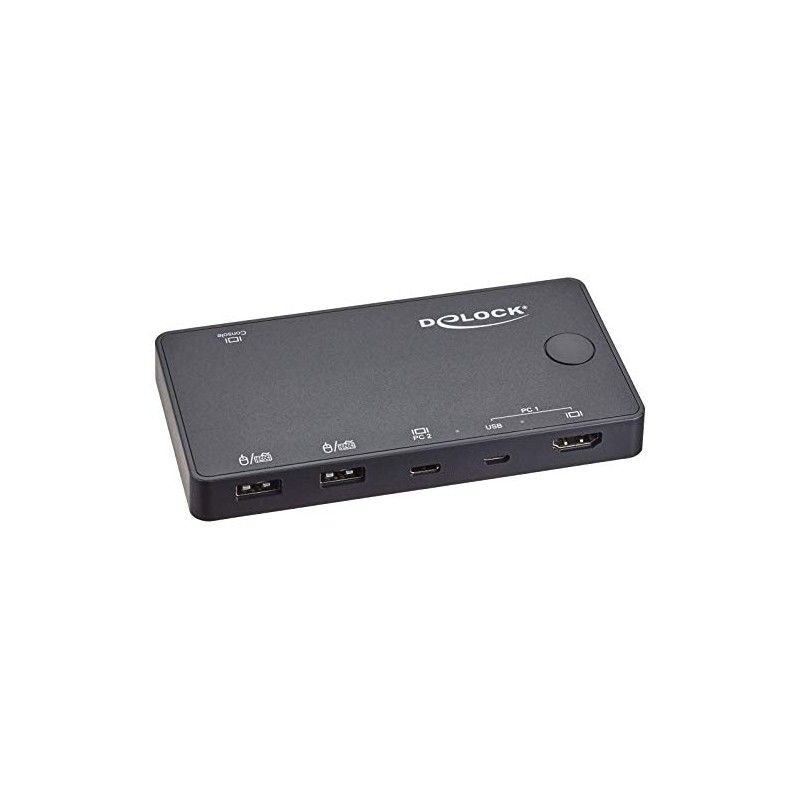 Delock 11477 HDMI / USB-C KVM Switch 4K 60Hz with