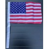 USA American Antenna Flag 11"x18" fits your car Antenna