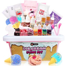 Ice Cream Slime Kit for Girls, with Butter Cloud & Foam - Creative Slime Making Toy, Fun Gift Idea Birthday Gifts & Toys for Girls