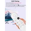 New Voice Remote Control for Google Chromecast 4K Snow HDTV,