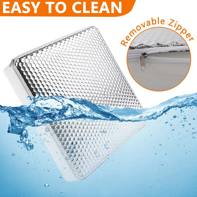 Cyrico RV Skylight Insulator 2 Pack, 14" x 14" x