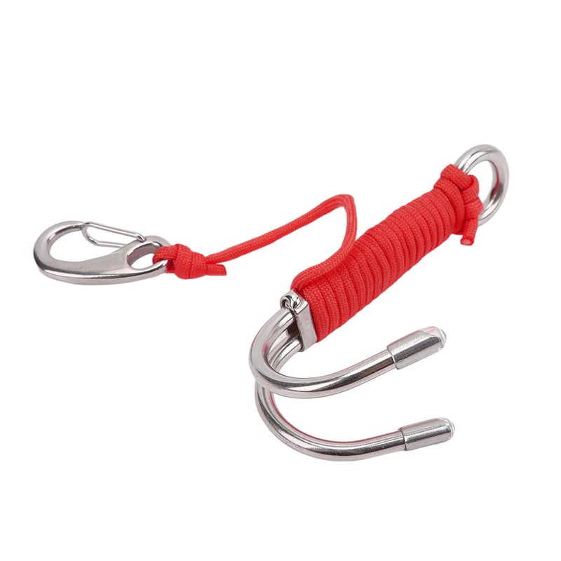Drift Hook Scuba Diving Double Dual Stainless Steel Drift Hook