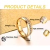 AmDxD Jewellery Ladies' 18 Carat Elegant Gold Plated Polished Wedding