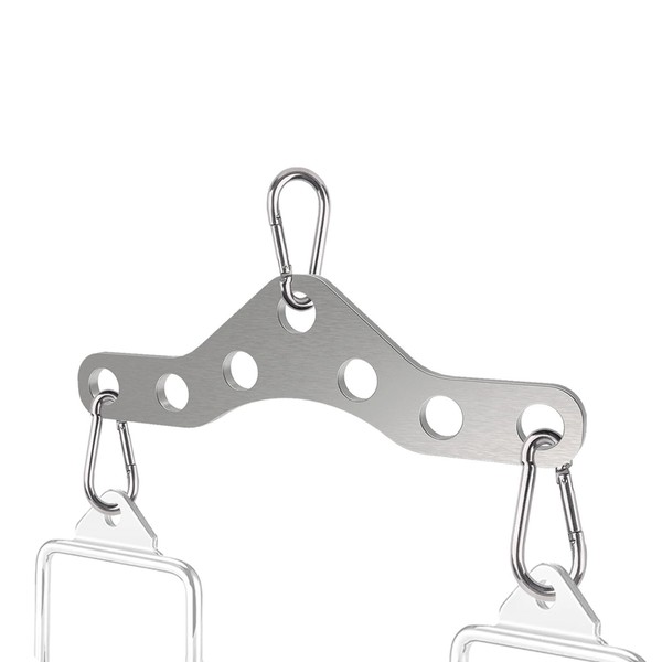 Lights Mountain Double to Single Pulley Adapter Plate for Cable