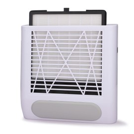 Oskade Nail Dust Collector Vacuum Machine, 80W Powerful Suction Nail Dust Cleaner for Dipping Powder Acrylic Polygel Nails-Electric Nail Drill Dust Collector Filter for Nails Salon & Home