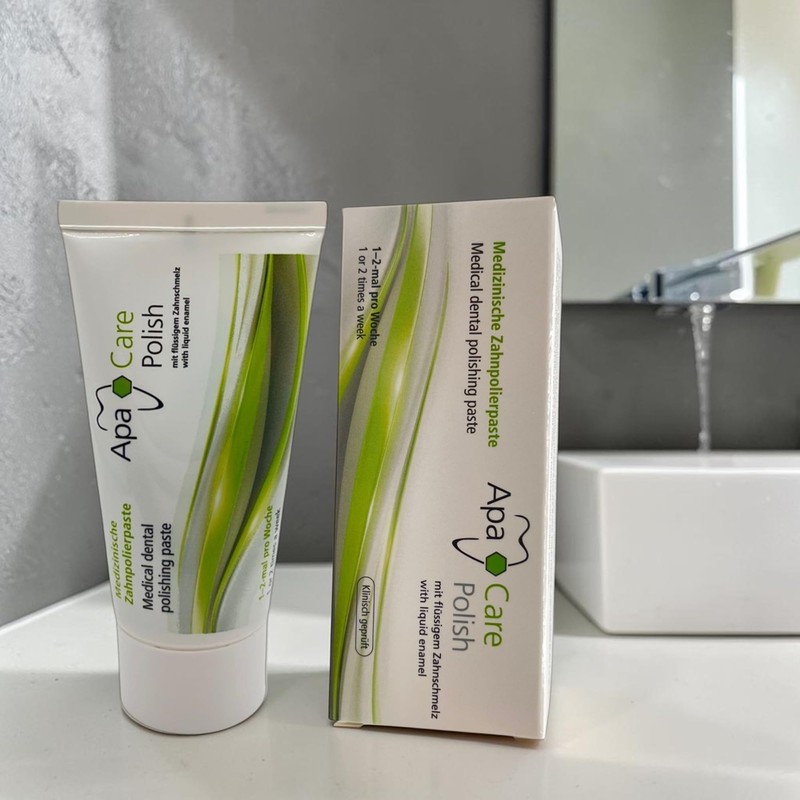 4 x ApaCare Professional Home Dental Polishing Paste 20 ml