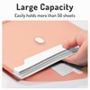 Forvencer Binder Pocket, 10 Pack Super Heavyweight Plastic Folders with