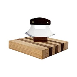 Alaska Ulu Factory Ulu Factory Ulu Bowl Plain Walnut Handle