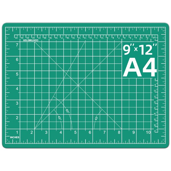 DIYSELF Cutting Mat 9''×12'', Cutting Mats for Crafts, Self Healing