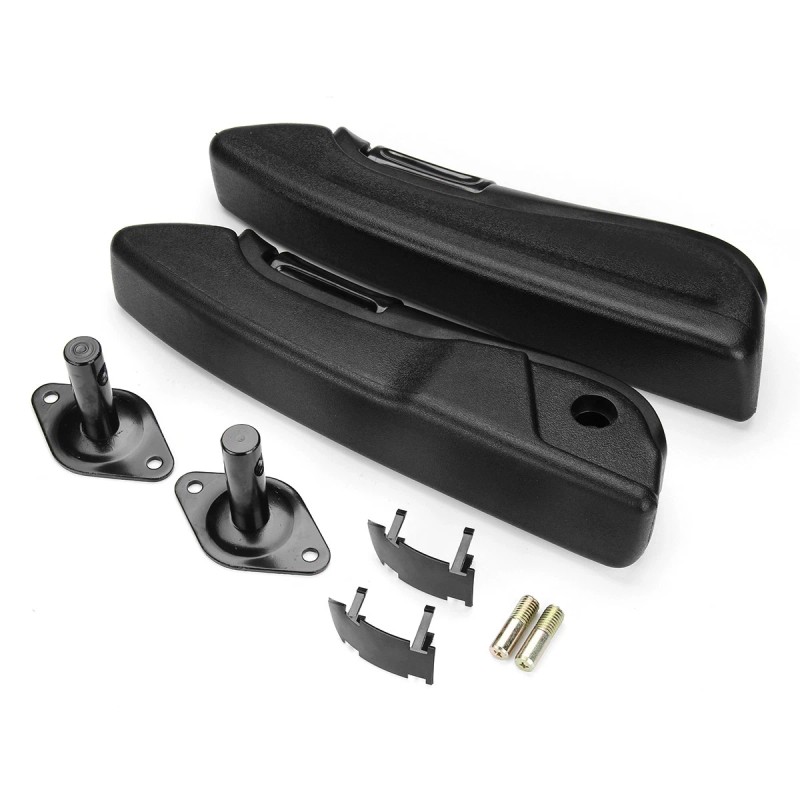 LUC 2 PCS Universal Adjustable Car Seat Arm Rest Armrest