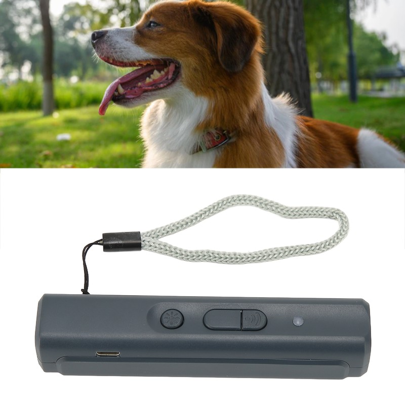 Ultrasonic Dog Trainer USB Rechargeable Portable Hand Held Electronic Dog