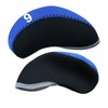 Golf Club Iron Head Covers Neoprene with Numbers Printed Value