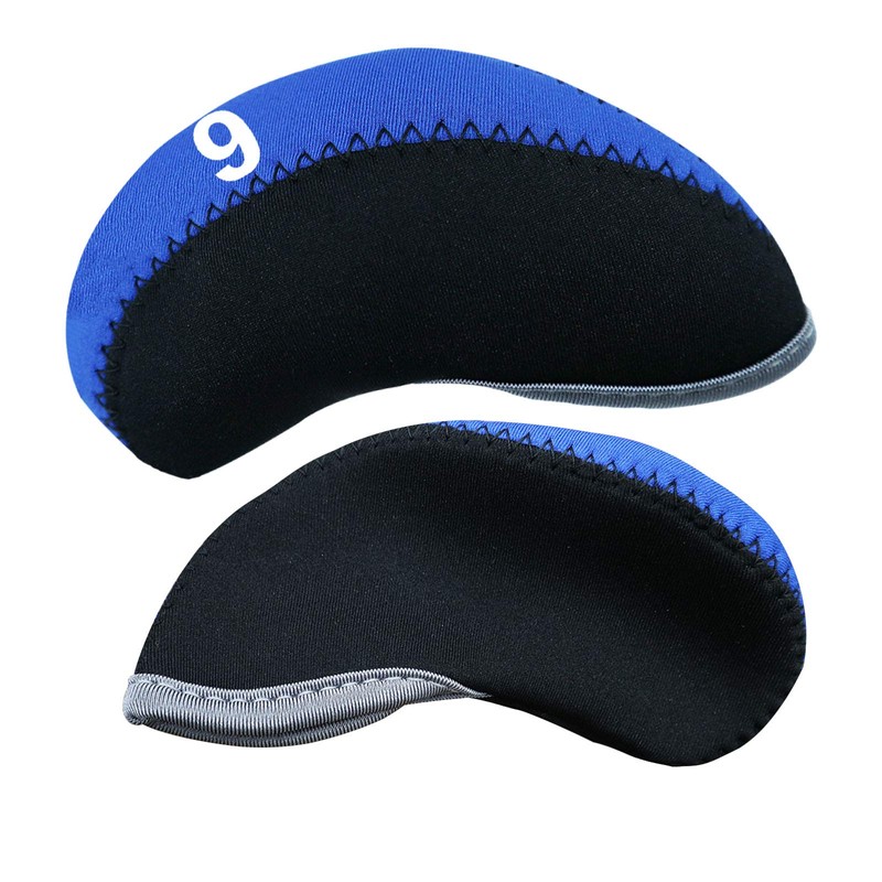 Golf Club Iron Head Covers Neoprene with Numbers Printed Value