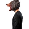 Rubies Adult Cocoa Black Bear Deluxe Overhead Latex Mask for