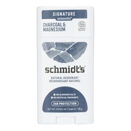 Schmidts Deodorant Charcoal Magnesium 2.65oz (Pack of 3)