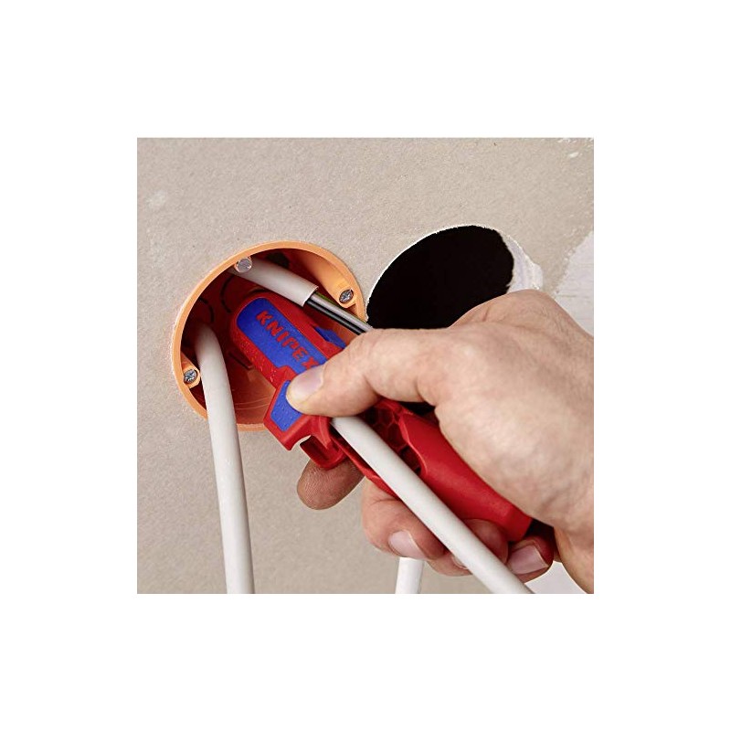 Knipex 16 95 01 SB Ergostrip Pela-Mangueras Universal, 135 mm