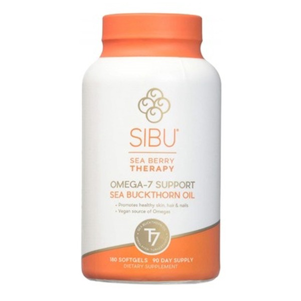 Sibu Sea Berry Therapy Sea Buckthorn Omega 7 Support 180 Softgels