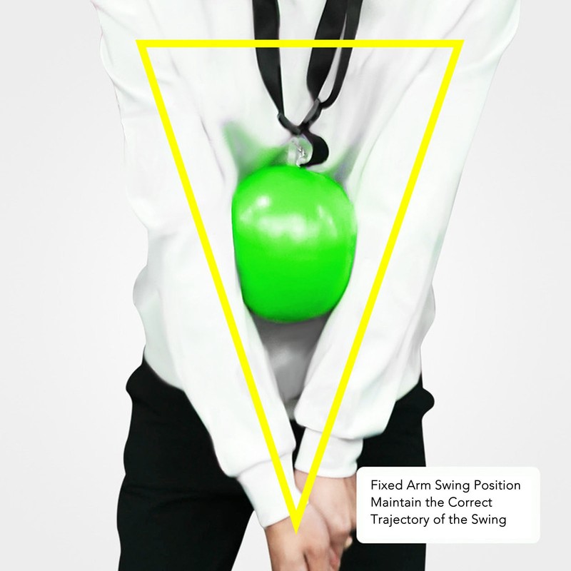 Swing Trainer Ball Inflatable Adjustable Aid Ball for Swing Trainer