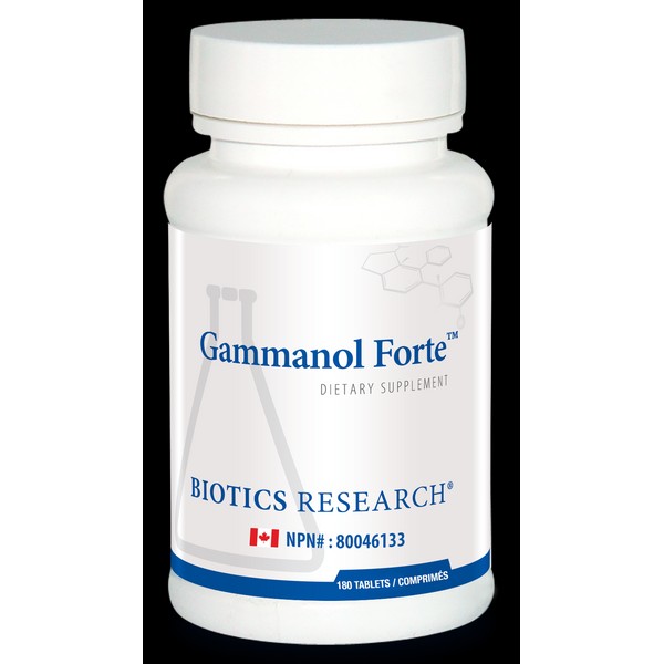 Biotics Research Gammonol Forte 180 Tablets