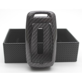 Key fob Cover for ram 1500, Fits for RAM 2500 3500, Power Wagon Tradesman 2019-2025 , Real Carbon Fiber Key Fob Shell Cover case Holder 2025 ram 1500 Accessories, 2024 ram 2500 Accessories