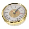 FUNOMOCYA Retro Quartz Clock Insert Round DIY Clock Face with