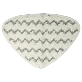 vhbw Mop Cover Compatible with Vileda Steam, Steam One Steam Mop, Microfibre Grey White