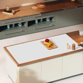 Large Silicone Countertop Protector Mat 15.7x78.7in, Heat Resistant, Nonstick Waterproof Mat for Kitchen Counter (0.06in Thickness)