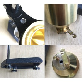 Paint-4 Liquid Viscosity Test Tool w/Viscometer Flow Cup Viscometer Cup 4# Flow Viscosity Cup Liquid Flow Meter Liquid Viscosity Tester with Base