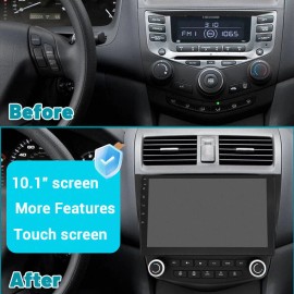 Unbranded For 2003-2007 Honda Accord 7 Apple CarPlay Android 13 Car Stereo Radio GPS Wifi