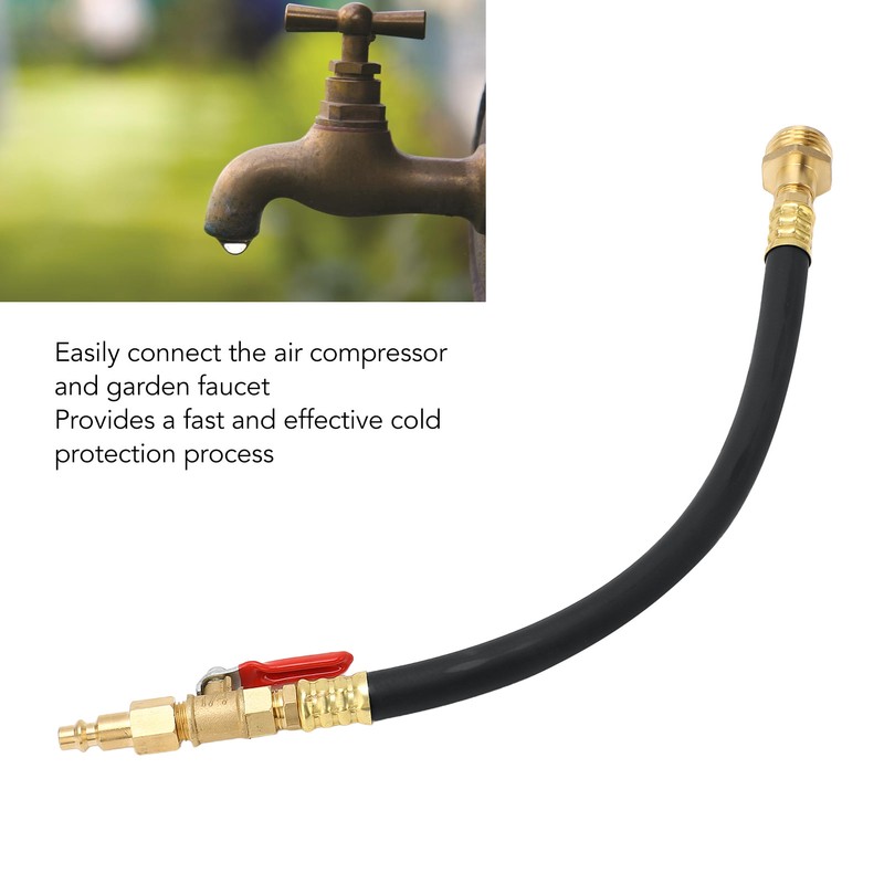 RV Winterizing Kit with Quick Connect Plug and Shut Off
