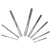 Walfront 8 Piece High Speed Steel H7 Reamer Set Straight