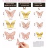 TangQ 72 Mariposas Decorativas, 3 Estilos Y 3 Tamaños