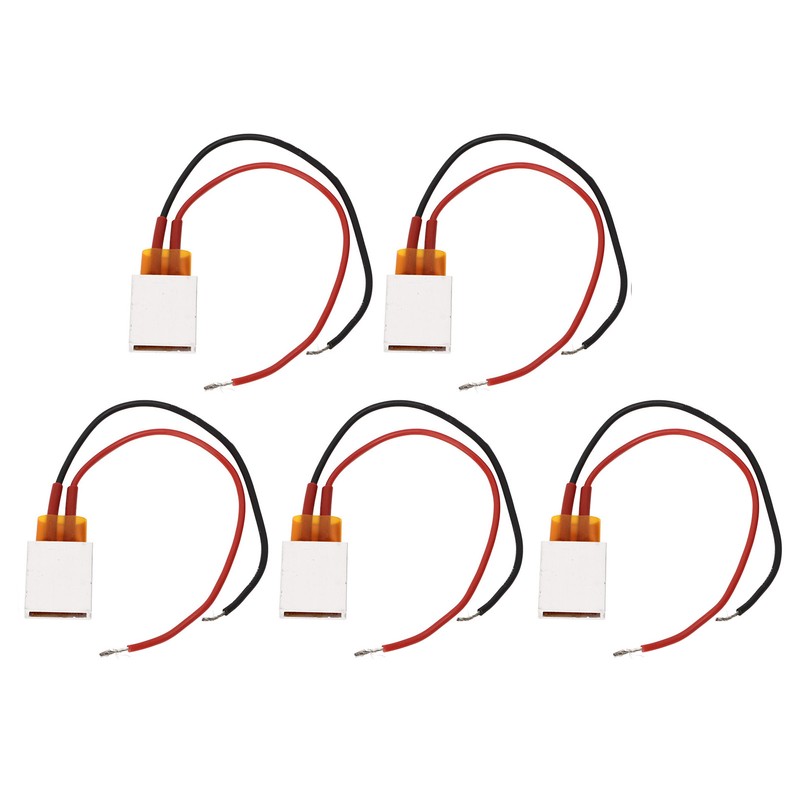 5Pcs PTC Heating Plate Aluminum Alloy Ceramic Thermostatic PTC Heating