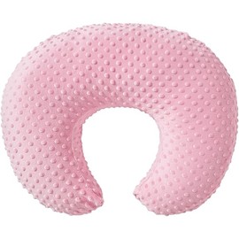 ESEN Baby Nursing Pillow and Body Positioner for Breast Feeding and Bottle Feeding, Ultra Soft Baby Breastfeeding Pillows with Removable Nursing Pillow Cover for More Support for Mom and Baby (Pink)