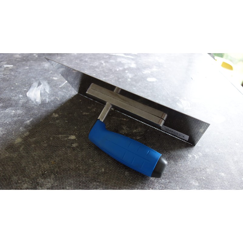 Mivos Stainless Steel Smoothing Trowel 270 x 130 mm -
