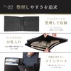 Boosters Pueblo Bifold Wallet with Coin Pocket, Genuine Leather, Slim,