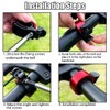 Geli 4 Pack Exquisite Bicycle Bells,Mountain Bike Bell, Loud and