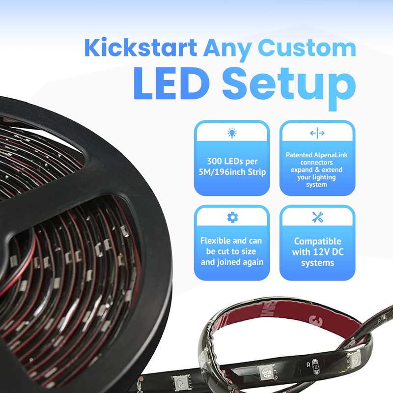 MAX Bulk Roll LED Lights for Cars, Trucks, SUVs, ATVs,