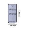 TECHLONG Compatible for The Flameless Candles in Shop, ON/Off/Dimming/Timer Function,