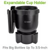 Cellet Expandable Car Cup Holder with Adjustable Base & Phone