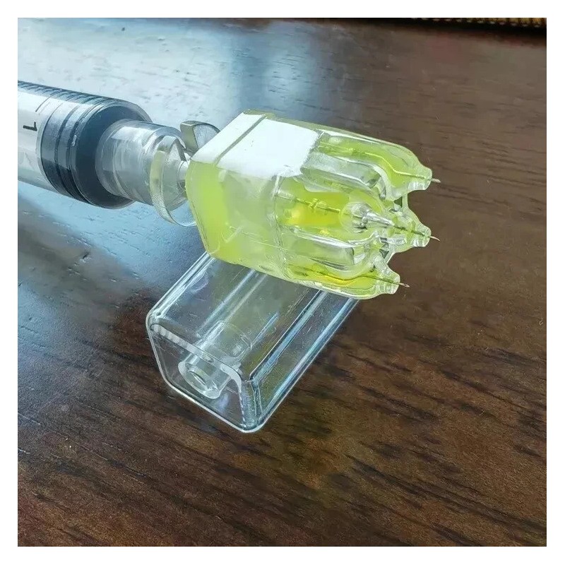 Unbranded 10pcs 5 Pin Crystal Multi-Tips Replace Needle For Beauty