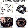 Golf Cart Motor Brushes Kit Fits Club Car Electric 1994-up