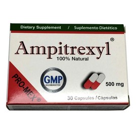 Pro-Mex Ampitrexyl Immune Capsules 100% Natural Dietary Supplement 500mg 30 ct 184125000432