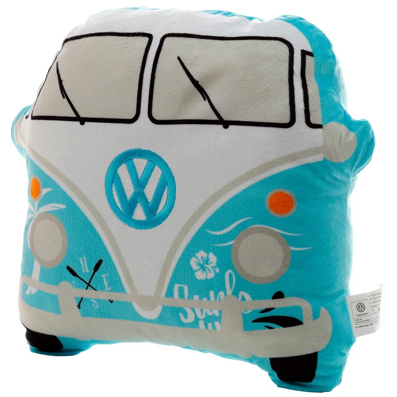 Puckator Volkswagen VW Camper Bus Plushies Cushion - Surf -