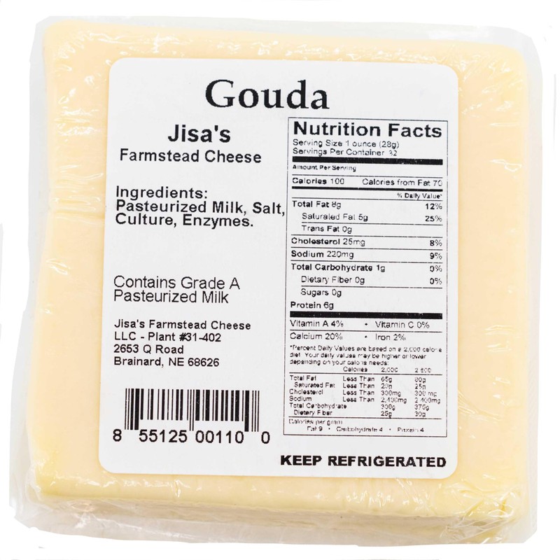 Gouda | 3-Pack | 8 oz Each | Artisan Cheese