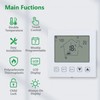 Wengart Underfloor Heating Thermostat with Touchscreen for Water Underfloor Heating