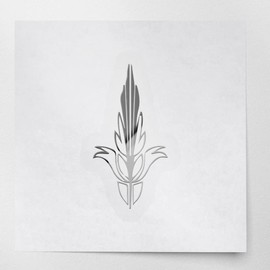 Transparent Decal Stickers of Floral Lily Pinstripes (Metallic Silver) Premium Waterproof Vinyl Decal Stickers for Laptop Phone Accessory Helmet Car Window Mug Tuber Cup Door Wa ANDstic508782SI040522