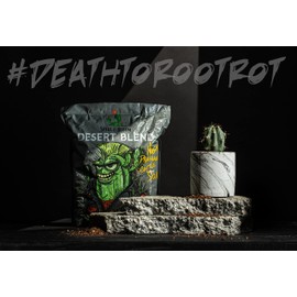 High Drainage Cactus Soil Potting Mix with Mycorrhizal Fungi - 8 Pounds / 4 Quarts of Soil for Succulents and Cactus - Slightly Acidic, Gritty Soil for Healthy Indoor Plants - Spike & Bloom
