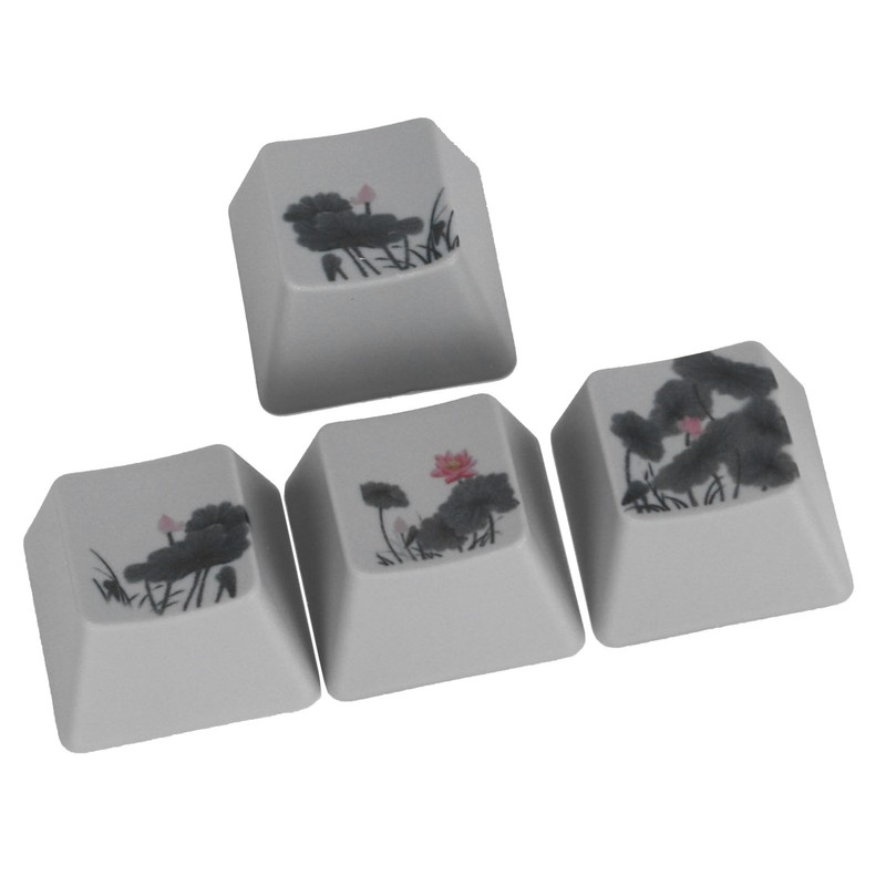 PBT Keycaps 118 Key English Style With Animal Pattern Elements