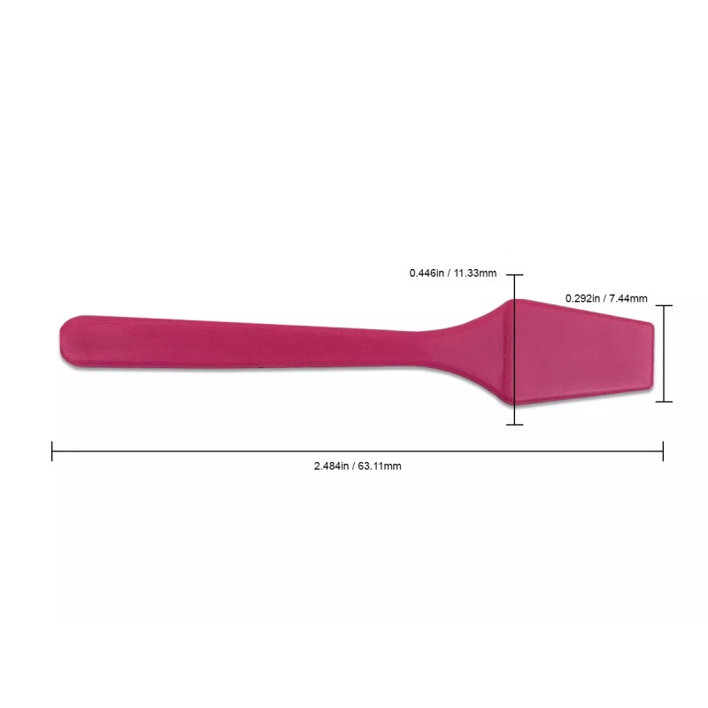 PANA 3 Packs Pana 2.5" Pink Small Plastic Makeup Cosmetic